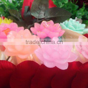 2016 New Scented Flower Birthday Candle/Buy Scented Lotus Flower Candles