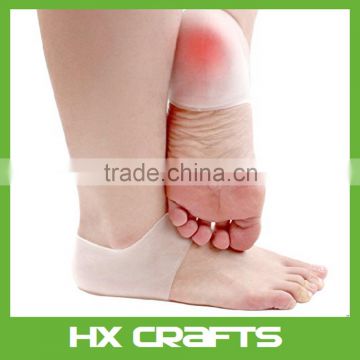 Silicone heel cover Protective Cracked Feet Pressure Pain Relief Socks for Foot Care Protectors