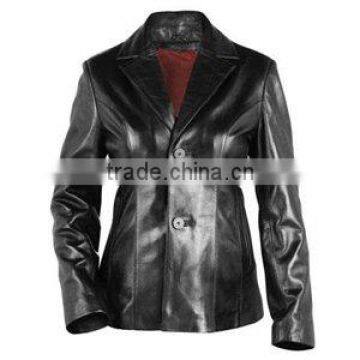 Best Black Ladies Leather Jacket