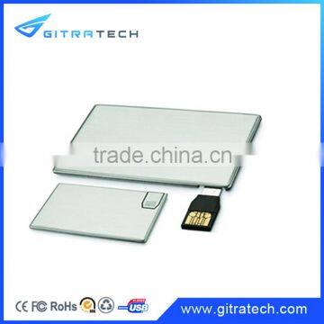 Metal 2GB Credit Card USB Flash Drive