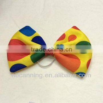 party bow tie/lovely carnival pvc bow tie/new design bow tie hot sale