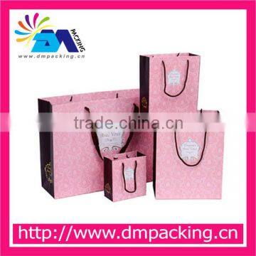 Customized Printed Luxury Craft Promotional Paper Shopping Bag