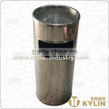 outdoor stainless steel mesh dust bin