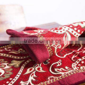 Merchandising Paisley Runner Table Cloth With Velvet Border photo-2