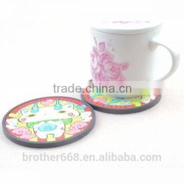 New design wholesale high quality silicone cup mat with factory price.