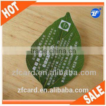 Hot sell new products special shape plastic card