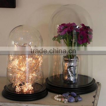 Glass Dome, Decorative Glass Dome, Glass Belljar Dome