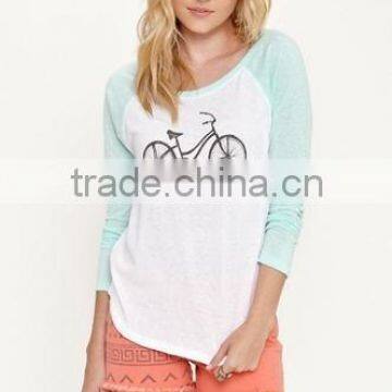 fashion custom ladies t-shirt print design