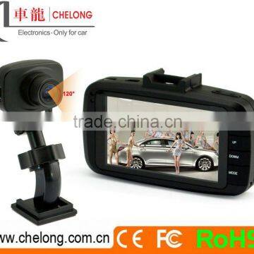 China Best Seller 3.0 inch GPS G-sensor 1080p car accident drive recorder