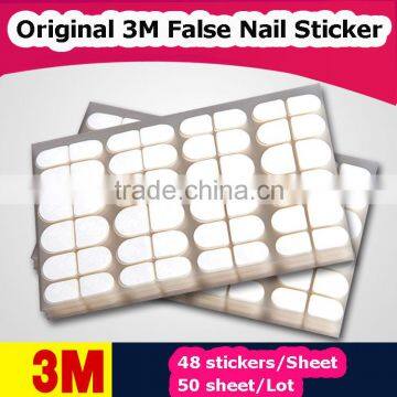 2015 Best Gift Original 3M Double Side Adhesive Glue 3m Safe Sticky Tape False Nail Transparent Gel Sticker for girls