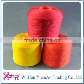 dope dyed black polyester yarn