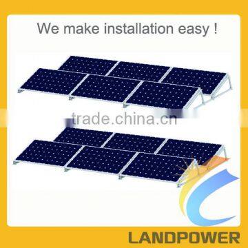 Cheap Flat Roof Adjustable Landscape Ballasted Solar PV Mounting System