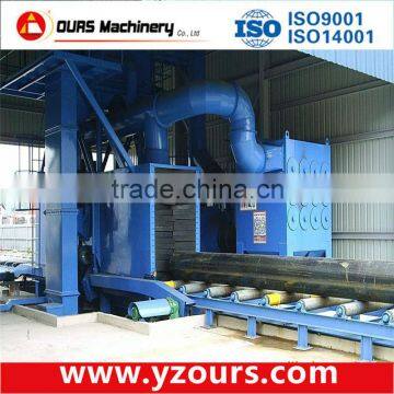 High cost efficiency shot blast machine for steel products