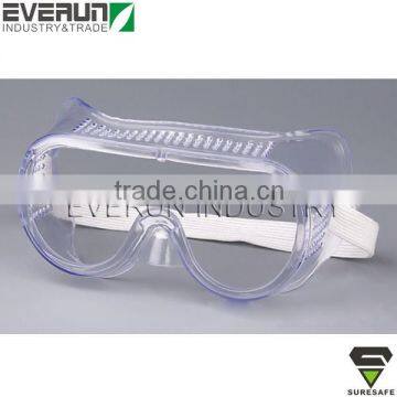 ER9513 Anti fog clear goggles promotional dustproof safety goggles