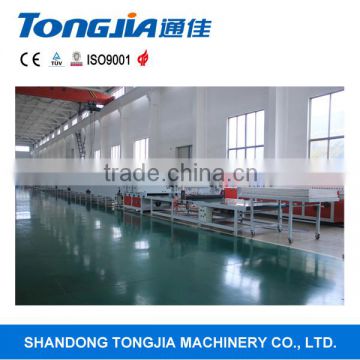 PVC marble-imitated board surface deep processing device