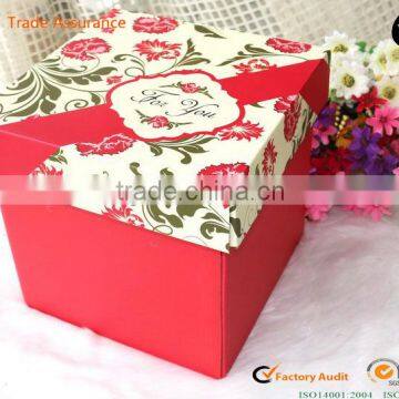 OEM Recyclable Feature gift box packaging