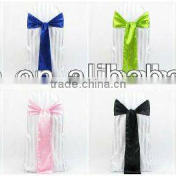 Wholesale cheap satin sash for chair cover