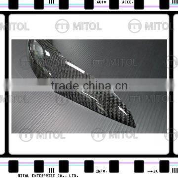 For Subaru WRX 2014- Carbon Fiber Car Headlight Eyelids Car Eyebrows photo-3