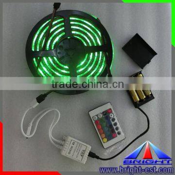 ShenZhen Factory Storefront Led Lights RGB 5050/3528 5v/3.7V Led Strip Light With RF Controller photo-5