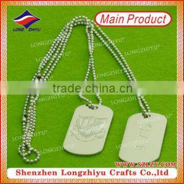 Wholesale dog tags greyhound different shaped OEM stainless steel dog tag