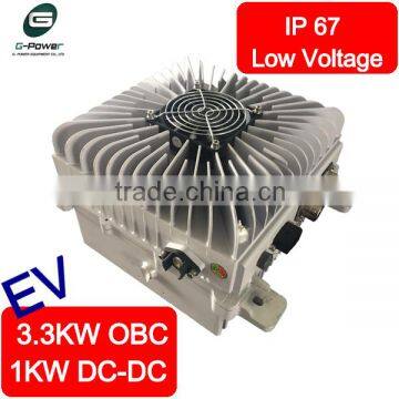 1KW DC-DC Converter Integrated with 3.3KW Air Cooled OBC - Low Voltage