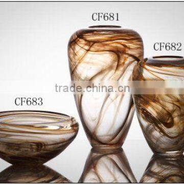 Handmade Modern Glass vases Home Decor Wholesale