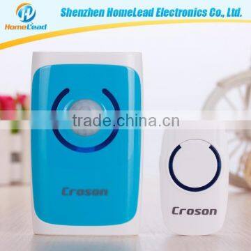 Wireless simple installation and convenient security motion sensor doorbell