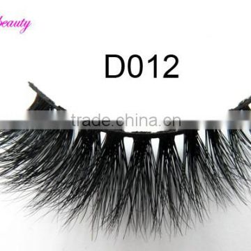 wispy false eyelash custom made eyelash on sale 100% natural siberian mink fur eyelash