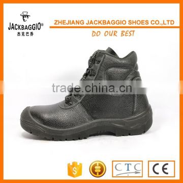 China genuine leather safety shoes for workers steel toe protect shoe