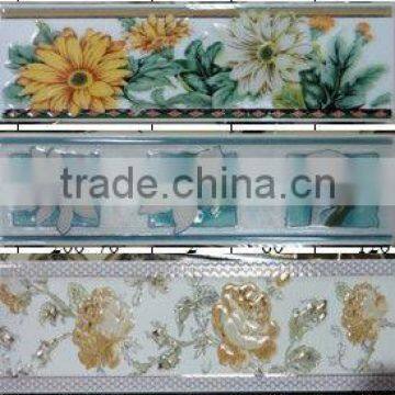 Thailand ceramic border with shiny 20x7CM