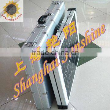 Foldable solar panel suitable for camp