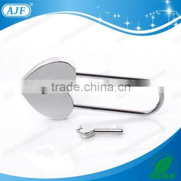 AJF Silver Zinc Alloy Padlock- Long Shackle photo-5