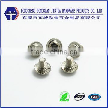 m4 knurled head flange screw flange plastite screw