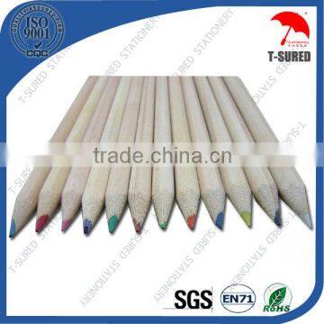 7 Inches Hexagonal Natural Wooden Color Pencil Set In Kraft Paper Tube photo-4