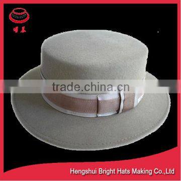 Ribbon and Rope Accessory Type and 100% Wool,100% Australian Wool Material Mini Top Hat photo-4
