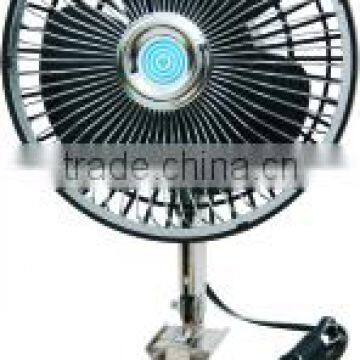 6 inch car fan metal front plastic back