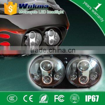 Newest Motorcycle Projector Daymaker LED Headlight Harley Road Glide