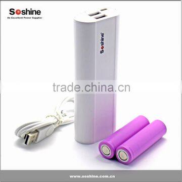 Soshine E4 power bank 2 x 18650 Power Bank for mobile phone for camera and MP3 player power bank charger power bank case