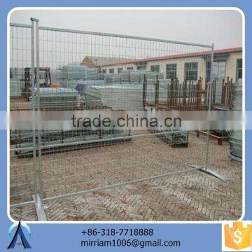 high quality hot sale Canada hot-dipped galvanized PVC coated welded temporary fence made in China