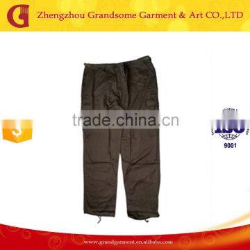 Durable Men's Cargo Work Padded Pants multi-pockets Warm Work Trousers