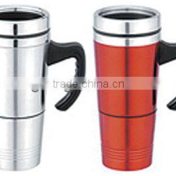 2014 new design hot sale double wall stainless steel personalized coffee mug