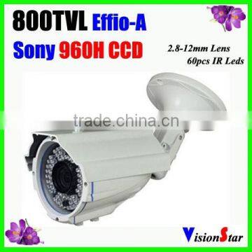 Sony Effio-A CXD4141GG+663 CCTV Camera 800TVL OSD Menu 2.8-12mm Varifocal Zoom Lens Bullet Outdoor Using Camera Vision Star