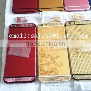 For iPhone 6 6 plus Luxury 24ct Gold Electroplating Housing Cover(Limited Edition)