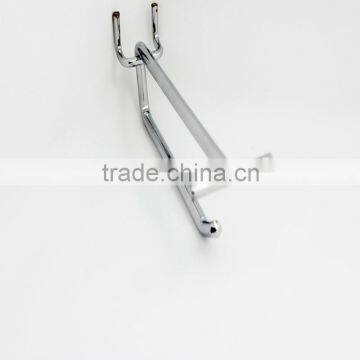 Metal rotating display stand pegboard hooks peg board hooks with price tag                        
                                                Quality Choice