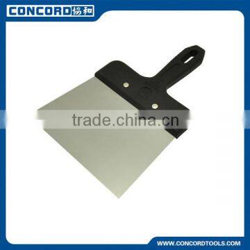 240mm Stainless Steel Taping Knife with Plastic Handle, Long Handle Putty Knife civil construction tools