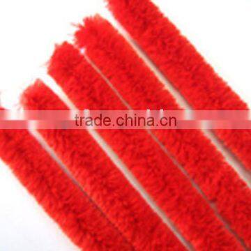 Educational Twisty Chenille stem Red Brain fuzzoodle