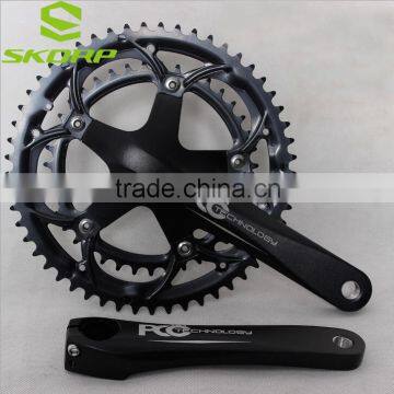 Intergrated Alloy Road Bike Crankset Bicycle Crank & Chainwheel Bike Chain Wheel