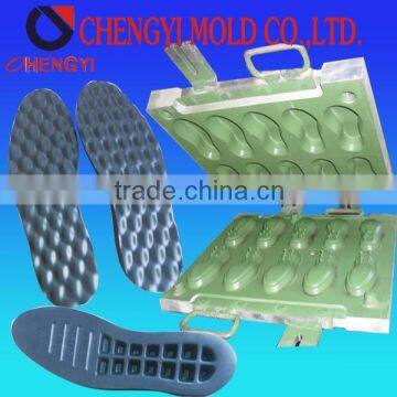 one time foaming man dress outsole full size cut from one mold shoes die casting