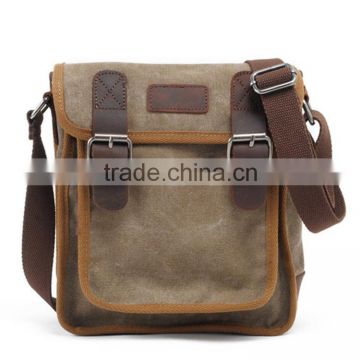 New design cross strap canvas messenger bag with great price