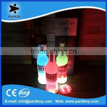 Light flashing LED bottle sticker coaster 3MM thickness                        
                                                Quality Choice